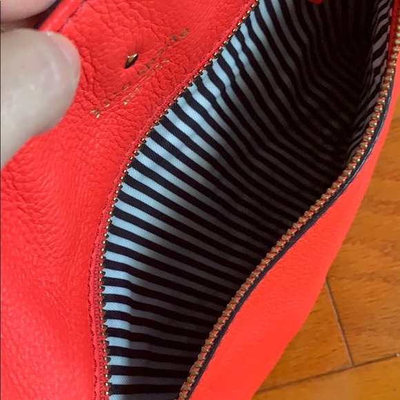 Kate Spade cobble leather coral bag - Picture 6 of 8